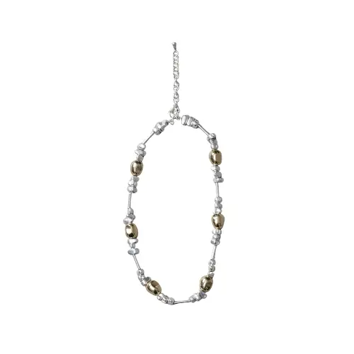 Torico Gold × Silver Multi Shape Necklace