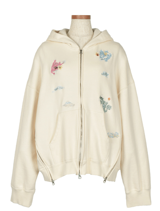 KEITAMARUYAMA Dragon embroidery Sweat フーディ