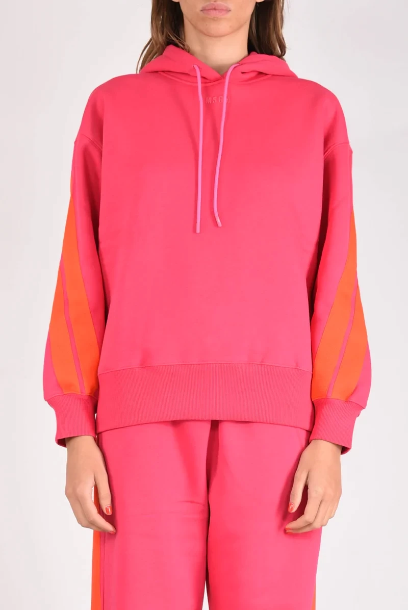 MSGM HOODED SWEATSHIRT