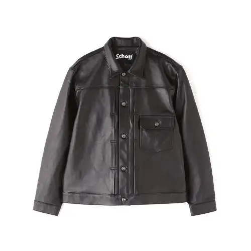 Schott シープレザー トラッカージャケット