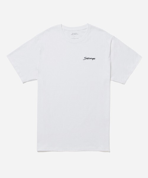 Saturdays NYC Saturdays Embroidered Standard Ss Tee