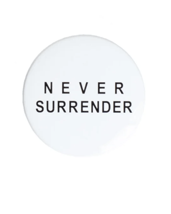 JOHN LAWRENCE SULLIVAN "NEVER SURRENDER" BADGE