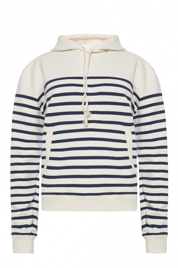 SAINT LAURENT STRIPED SWEATSHIRT