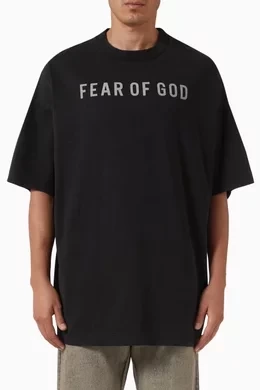 FEAR OF GOD Logo T-shirt in Cotton