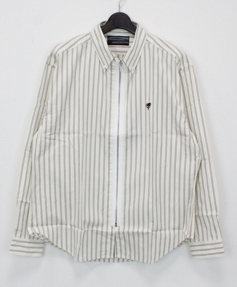 ACANTHUS Remake Zip Shirt / リメイク ジップ B.D シャツ