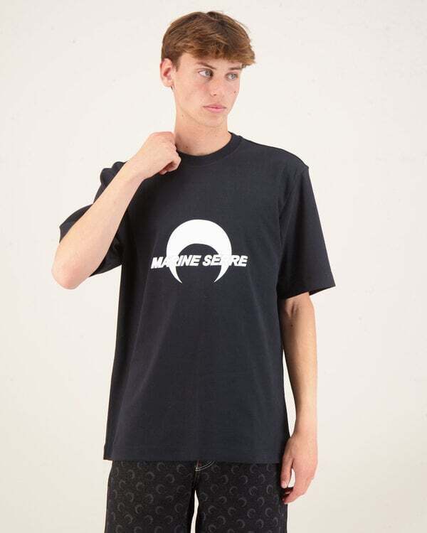MARINE SERRE Moon Logo Jersey Loose Fit