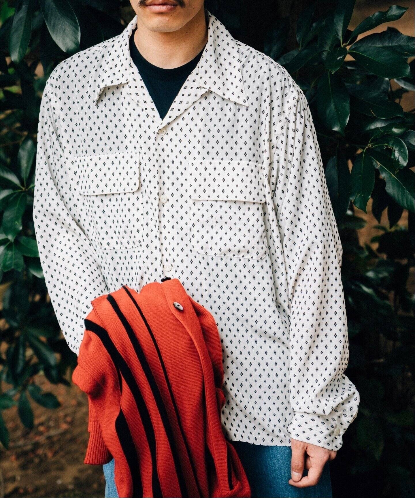 NEEDLES CUT OFF BOTTOM CLASSIC SHIRT POLY CLO