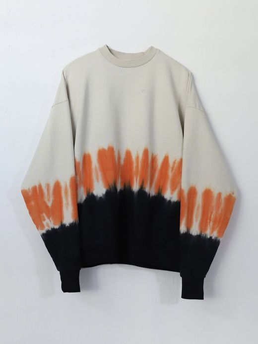 AMBERGLEAM TIE DYE PILE PULLOVER