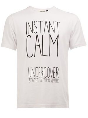 UNDERCOVER Instant calm プリント Ｔシャツ