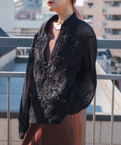 TAAKK TAAKK 別注 MESH SKIPPER SHIRTS TA2SS-SH:カットソー
