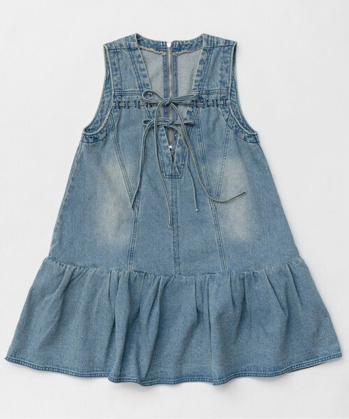 MAISON SPECIAL Denim Mini Dress