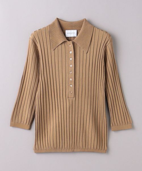UNITED ARROWS ワイドリブ プルオーバー ニット