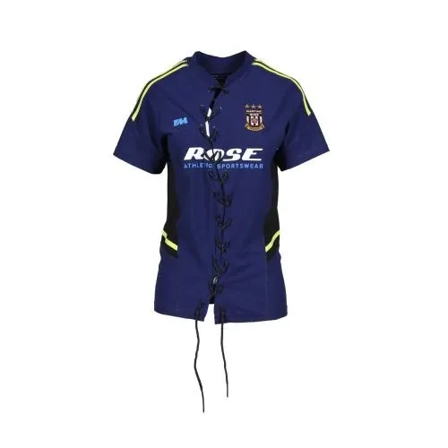MARTINE ROSE LACE UP FOOTBALL TOP
