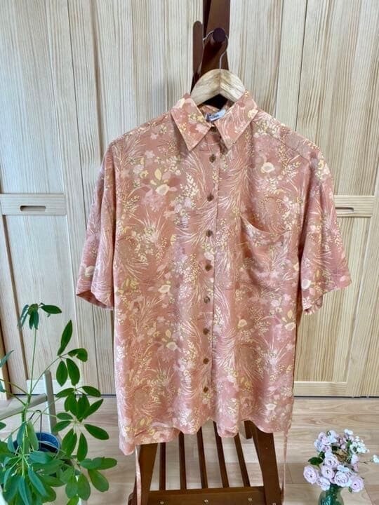 CLANE 花柄 NOVEL FLOWER T/S