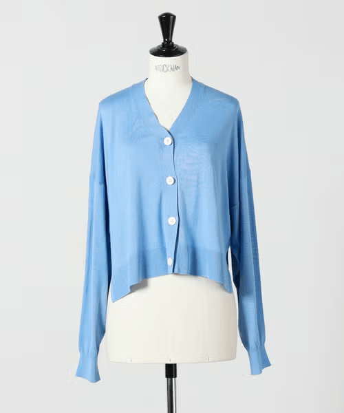 ENFOLD BOX V-NECK CARDIGAN