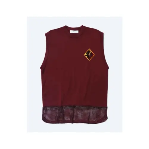 TOGA VIRILIS MESH SLEEVELESS TOP