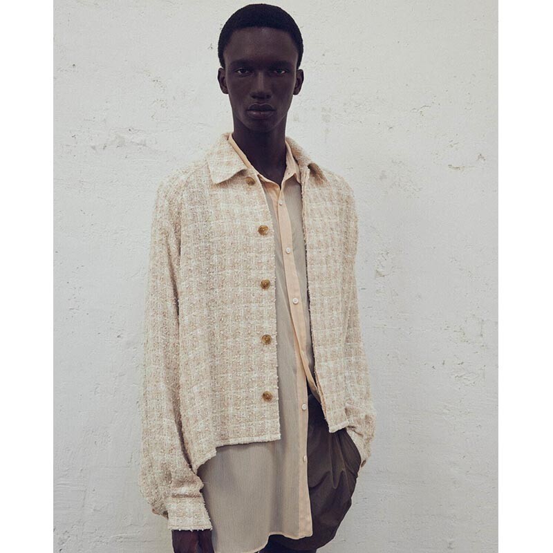 JUHA FANCY TWEED SHORT JACKET
