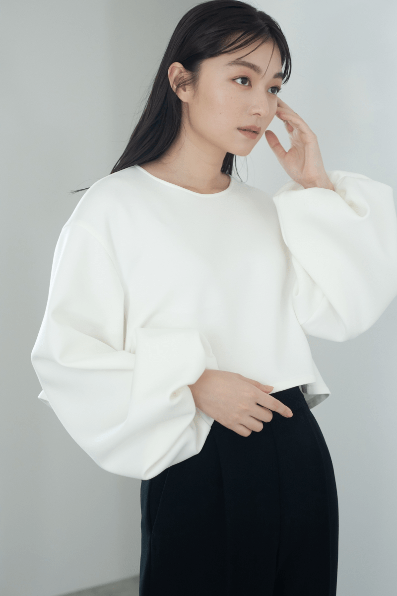 maison de Dolce. ソフトプルオーバー【white】