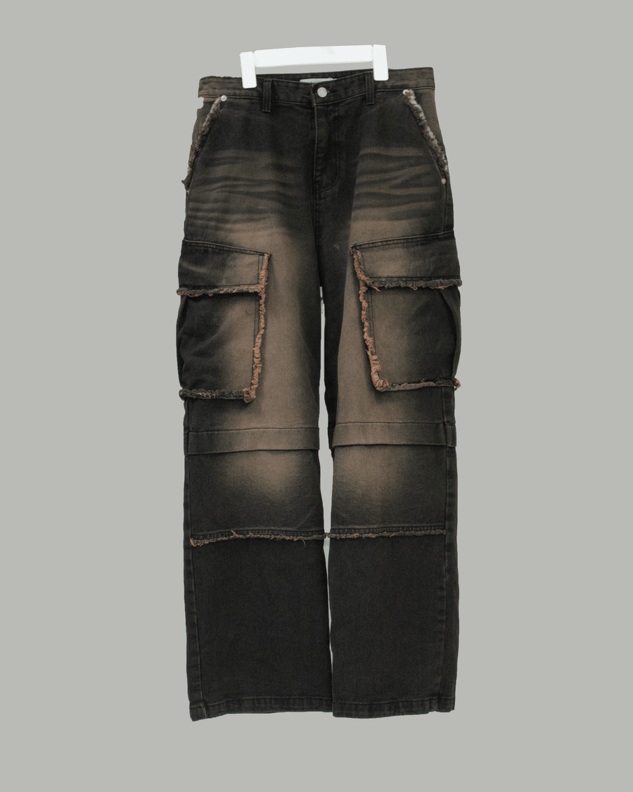 SCENERITY Keple cargo denim pants