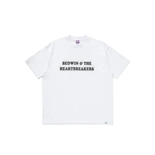 BEDWIN ＆ THE HEARTBREAKERS S/S PRINT TEE "SCHROEDER & SNOOPY"