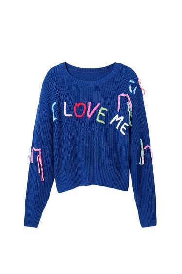 Desigual Love me セーター