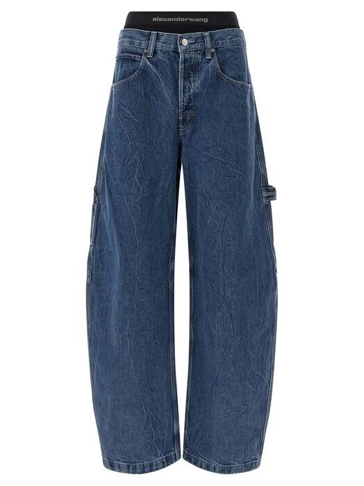 Alexander Wang プレスタイル ミッドライズジーンズ