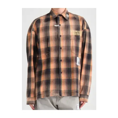 MIHARA YASUHIRO VINTAGE LIKE CHECH L/S SHIRTS