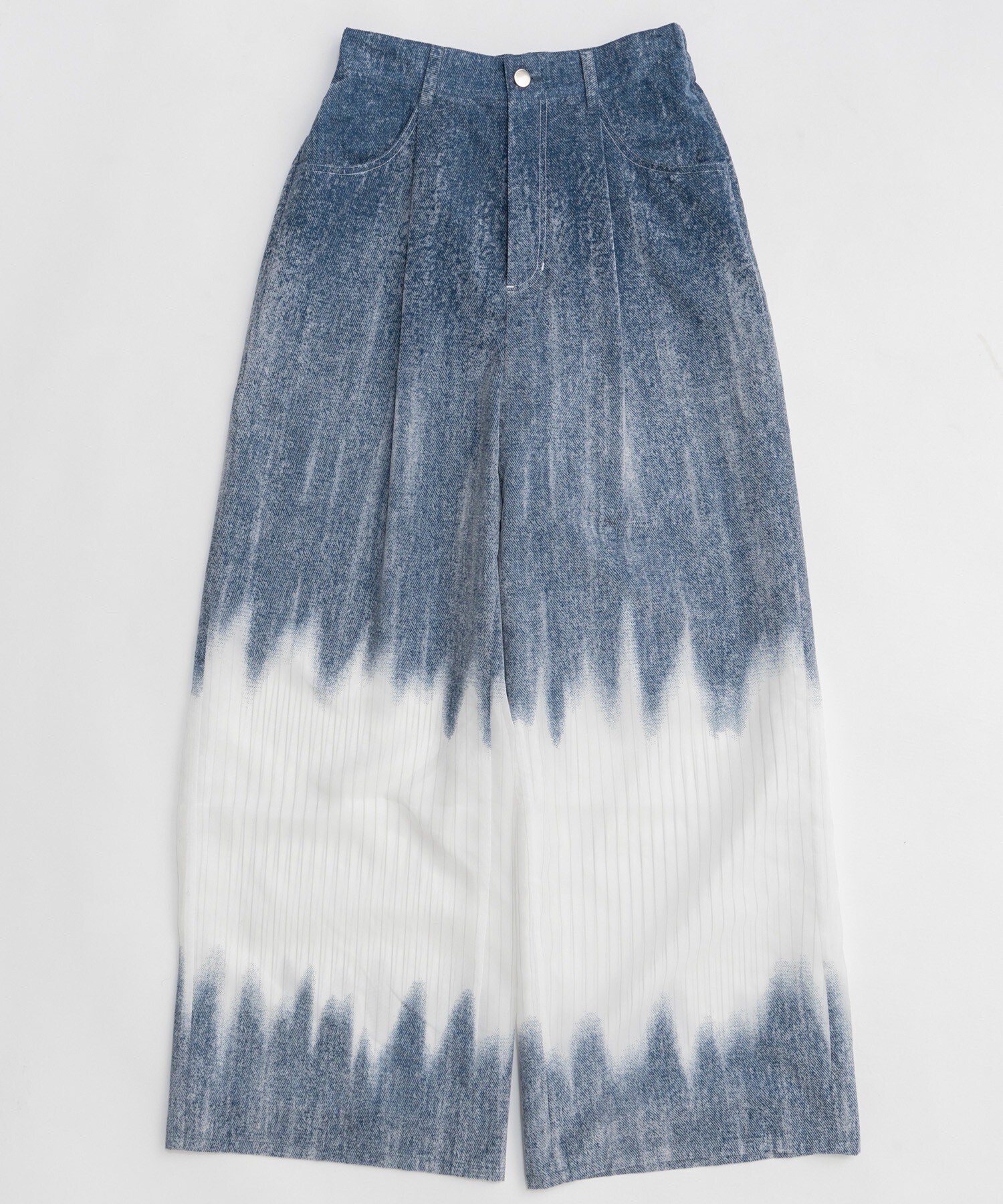 MAISON SPECIAL Flocky Denim Pants/フロッキーデニムパンツ