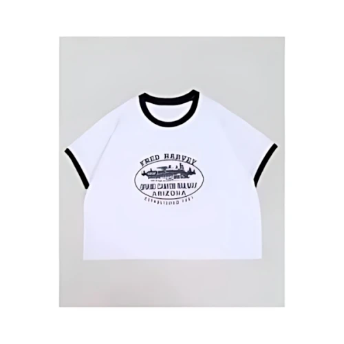 WC ショートリンガーTシャツ