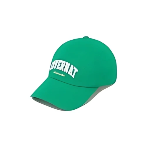 COVERNAT Felt applique ball cap green