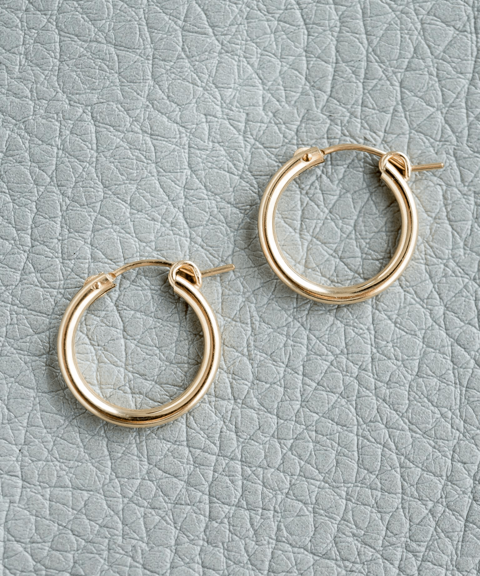 Meach. Meach.【PI118】K14GF / シンプルフープピアス