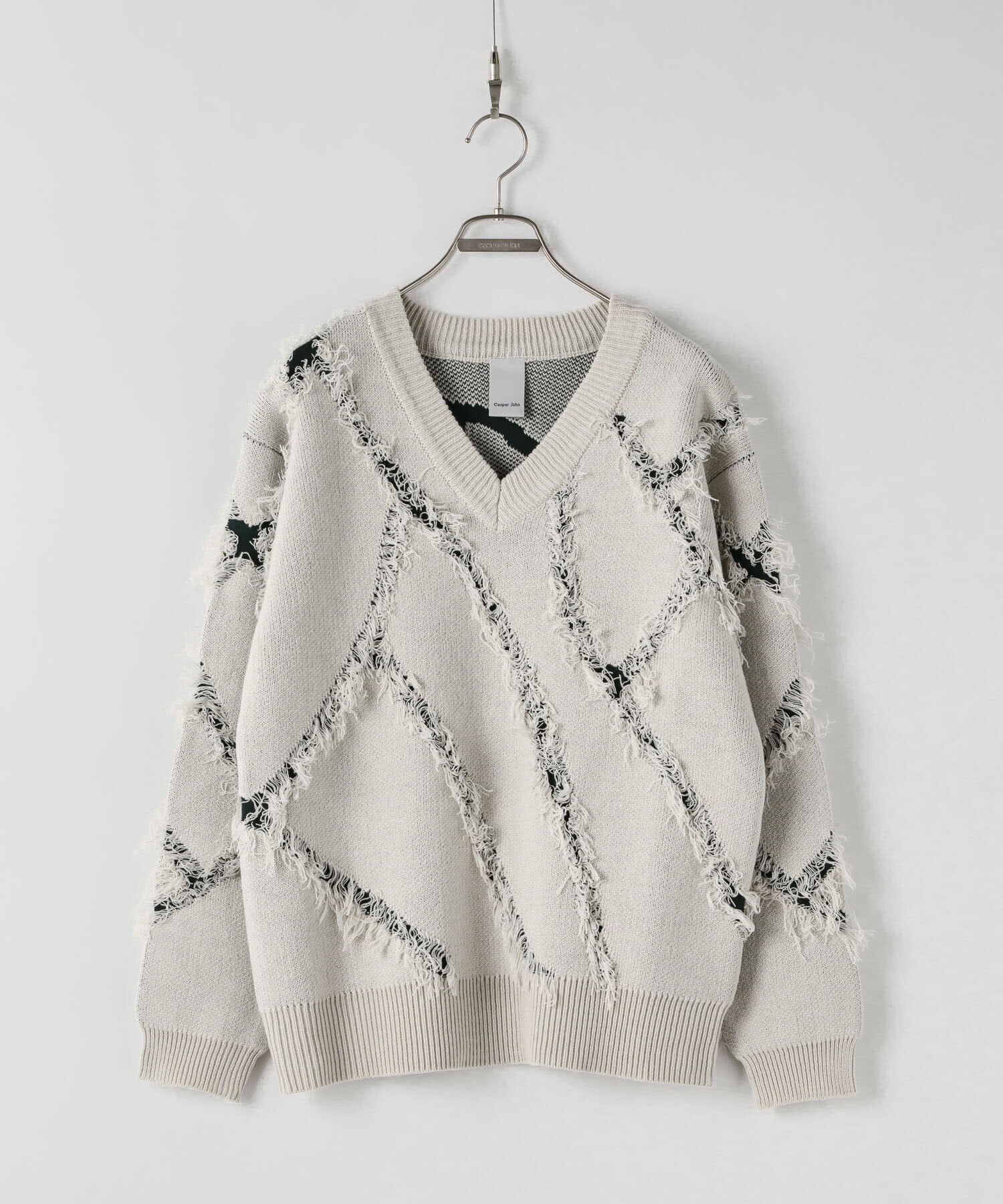 Casper John Slash crash knit / スラッシュクラッシュニット