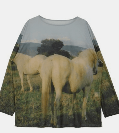 AMERI VINTAGE Silvia Conde Olivan×Ameri SHEER TOP