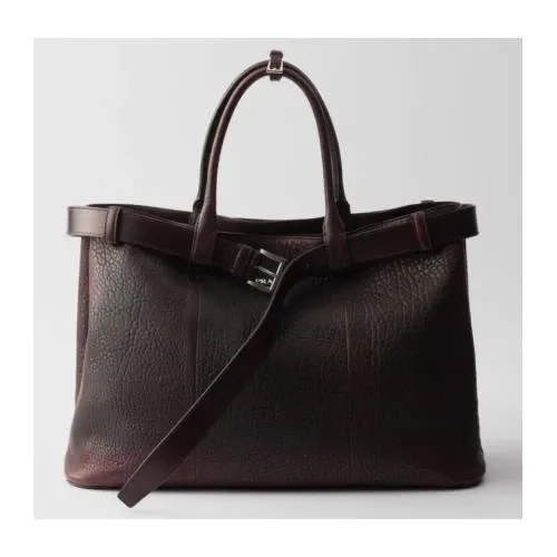 PRADA バックル ナッパレザー バッグ