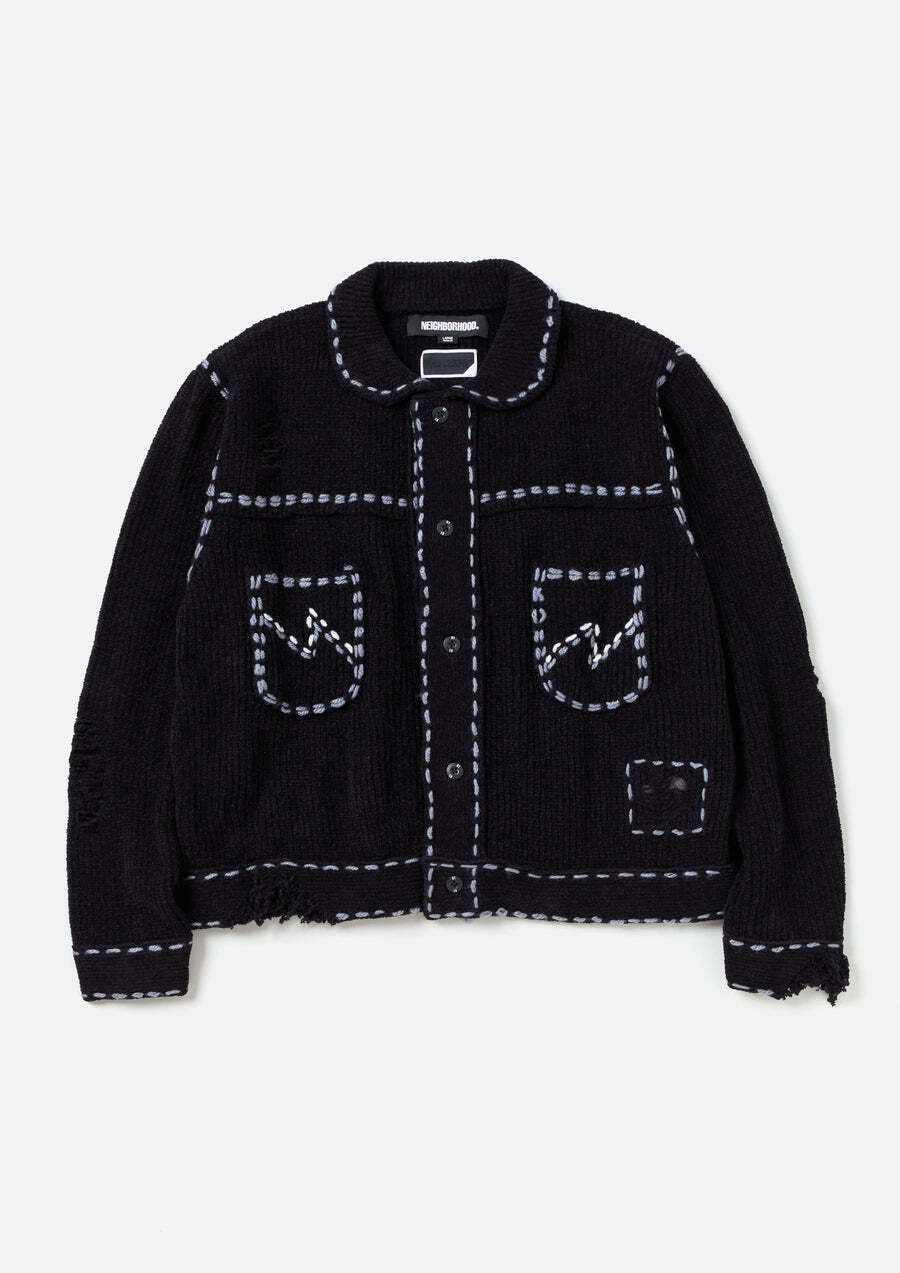NEIGHBORHOOD NH X PHINGERIN . PG1 SAVAGE KNIT