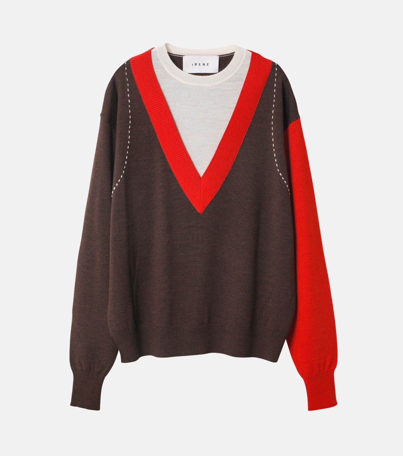 IRENE Layered Bicolor Knit