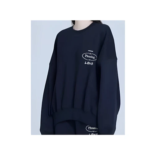 little sunny bite logo sweat crew