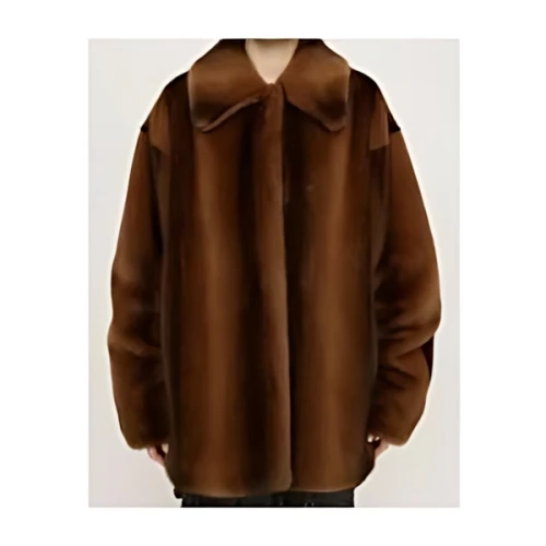 SLY F／FUR FRONT HOOK コート