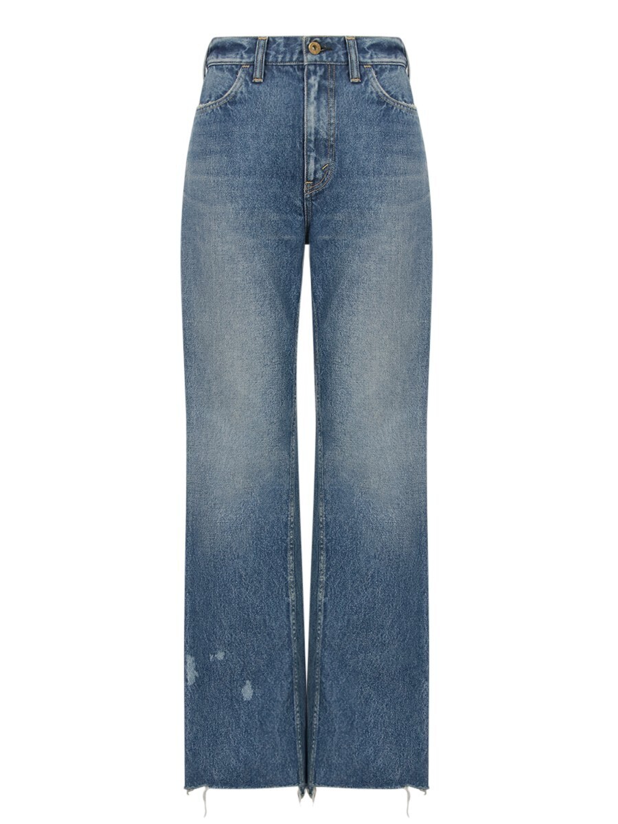 MADISONBLUE HEM CUT FLARE PT DENIM MNS