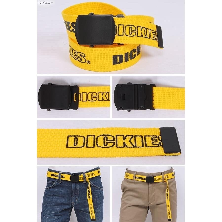 Dickies GIベルト ガチャベルト ロングサイズ 長寸 布ベルトメンズ レディース