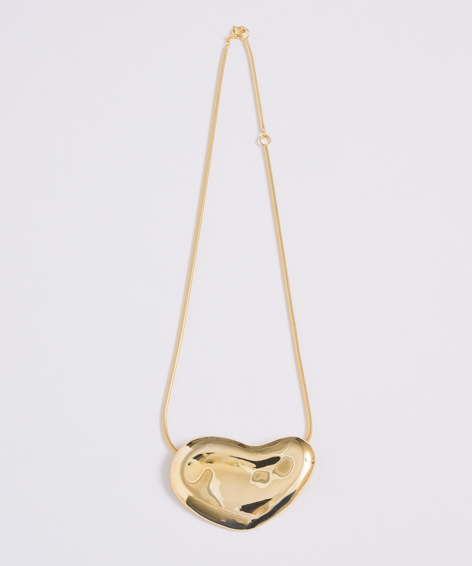 loni 【金属アレルギー対応】Heart Leaf Choker/ハートリーフチョーカー