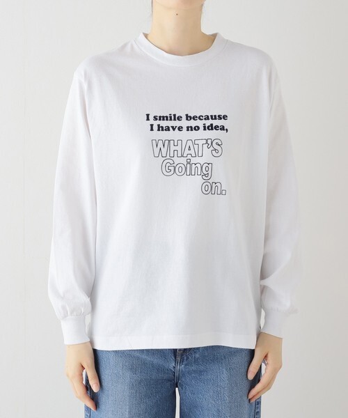 journal standard luxe フロッキープリントロンT I smile