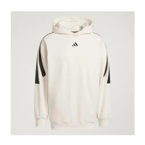 adidas バスケットボール スリーストライプス フリースパーカー