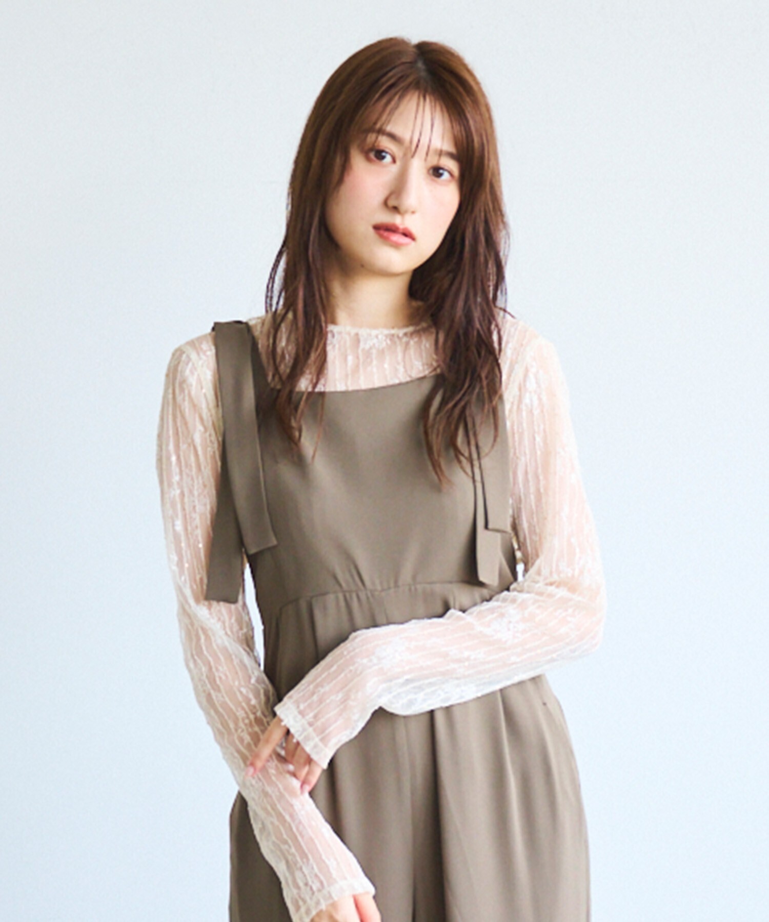 COCODEAL 総柄シアートップス