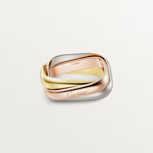 Cartier トリニティ クッション リング、クラシックモデル