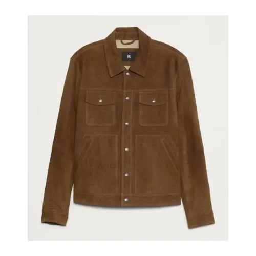 BANANA REPUBLIC スエード トラッカージャケット