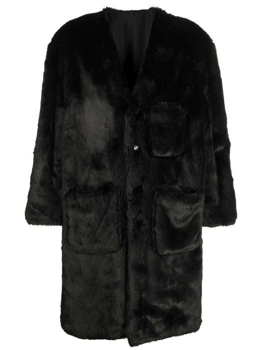 RAF SIMONS エコファー リバーシブル コート