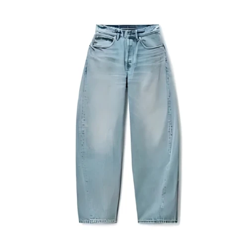 Alexander Wang ブローアップ ブリーチブルー ミッドライズジーンズ