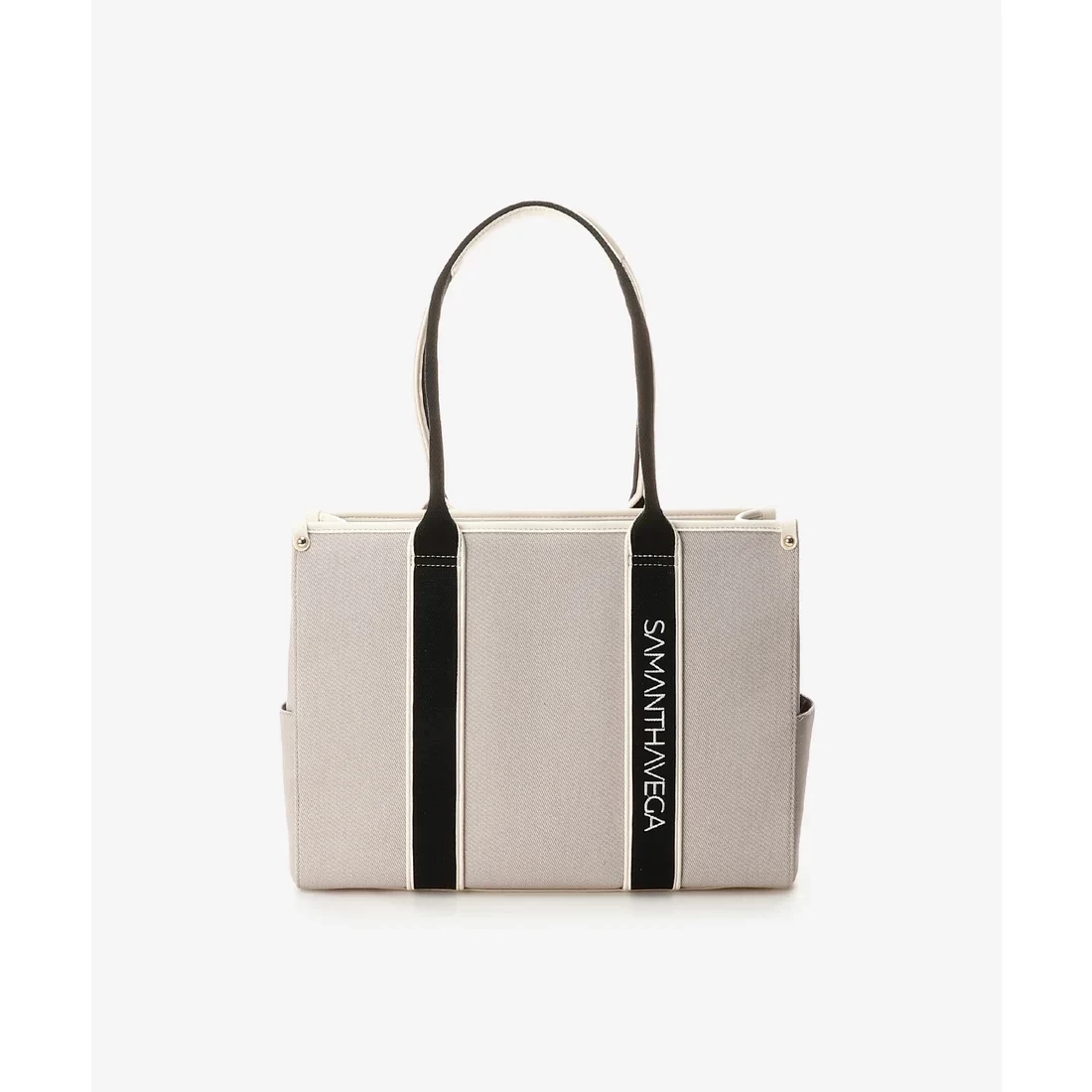 SAMANTHAVEGA ロゴテープキャンバスA4トートバッグ