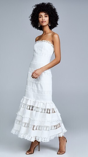 Zimmermann Linen Panel Dress